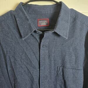 UNTUCKit Button Down Long‎ Sleeve Blue Men's XLT